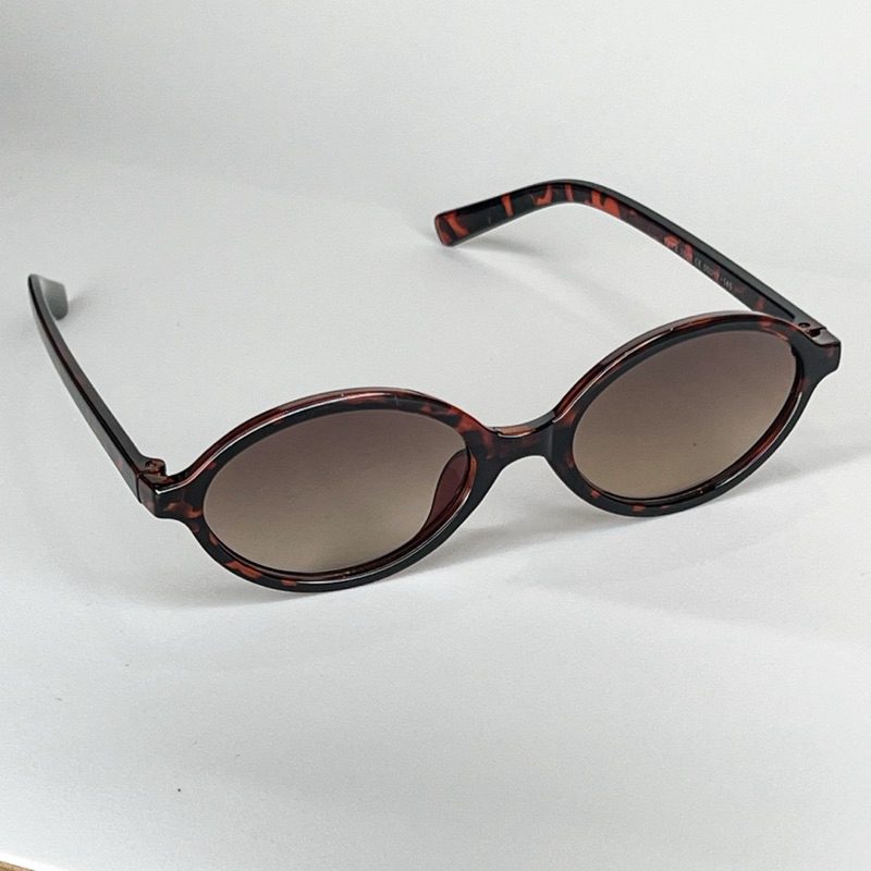 2 Óculos de Sol Vintage Moda Blogueiras tartaruga metal — imagem 2 de 2