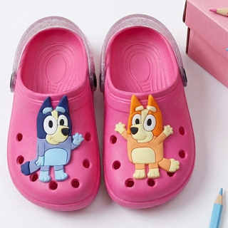 Babuche Infantil Bluey e Bingo Papete Menina Feminino Volta As Aulas Flexível Macio em Oferta na Shopee