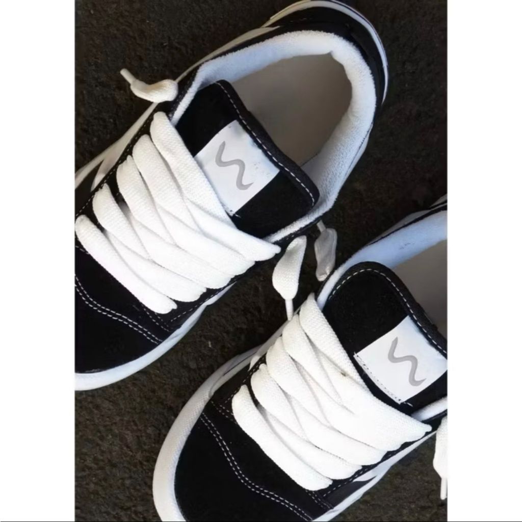 Tênis Unissex Street Classic SoftStep – Preto & Branco 34AO43 em Oferta na Shopee