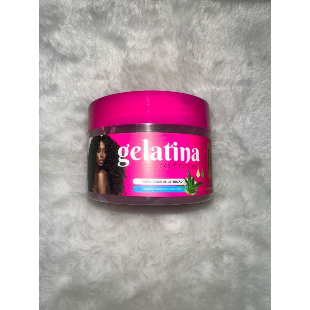 GELATINA PARA CABELOS ORGANICOS em Oferta na Shopee