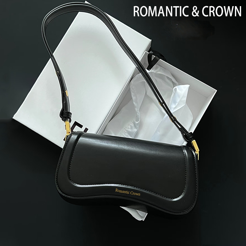 Bolsa de Ombro Pequenas Feminina,Mini Bolsas Sacola Tiracolo Moderna de Couro Impermeável,Shoulder Handbag