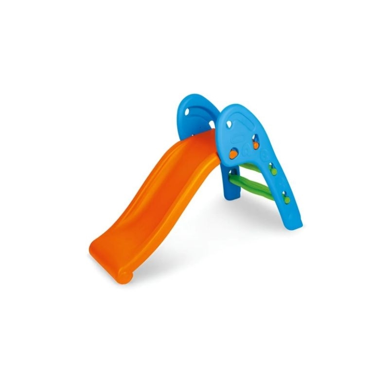 Escorregador Baby Home Play 2 degraus Laranja com Azul