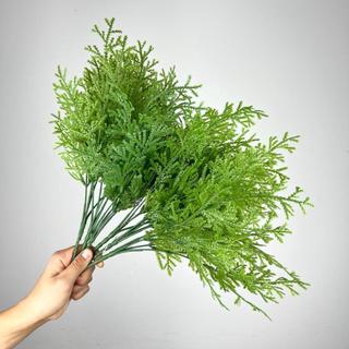 Buquê de Alecrim Artificial Matinho Plantas Folhas Folhagem Decoração Jardim Vertical - B-10