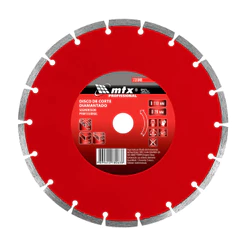 Disco De Corte Diamantado Segmentado 110 X 20mm Corte Seco Profissional - MTX
