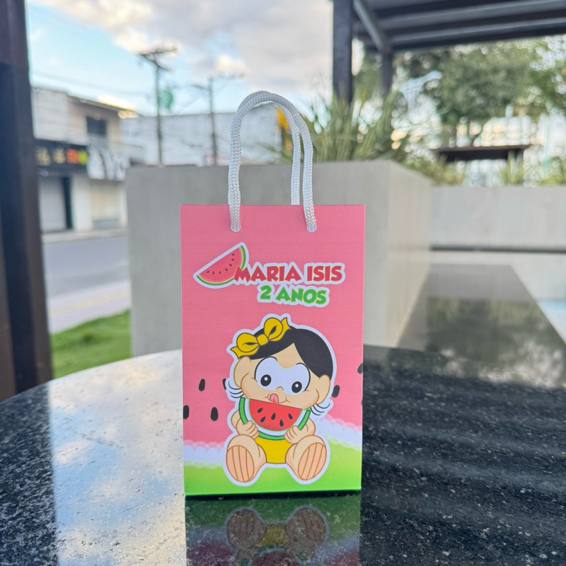 Sacolinha P MAGALI BABY - Sacolinha Surpresa Lembrancinha para Festa PEGUE E MONTE