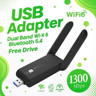 Adaptador Wi-fi 6g Pro  Potência Dupla De Antenas em Oferta na Shopee