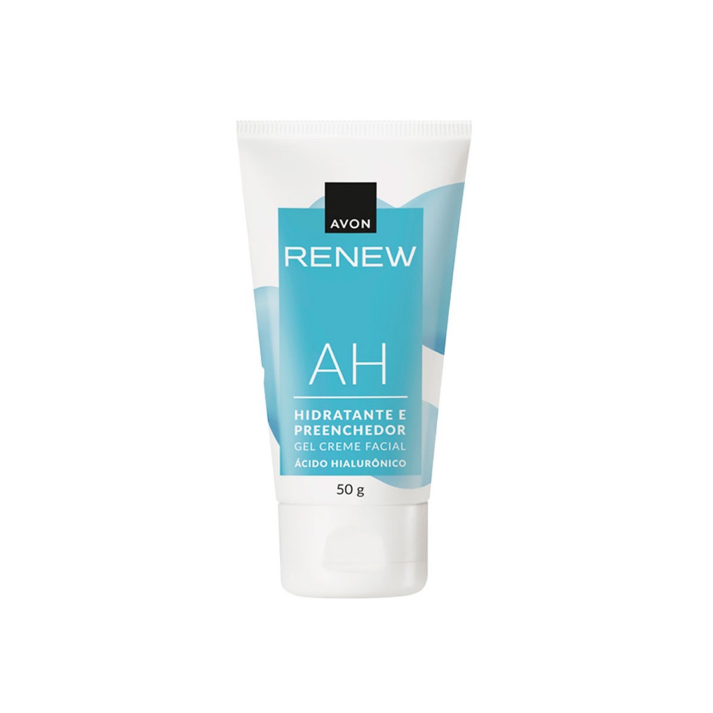 Renew Hidratante Preenchedor com Ácido Hialurônico 30g – Anti-Idade, Rugas, Hidratação Intensa Avon