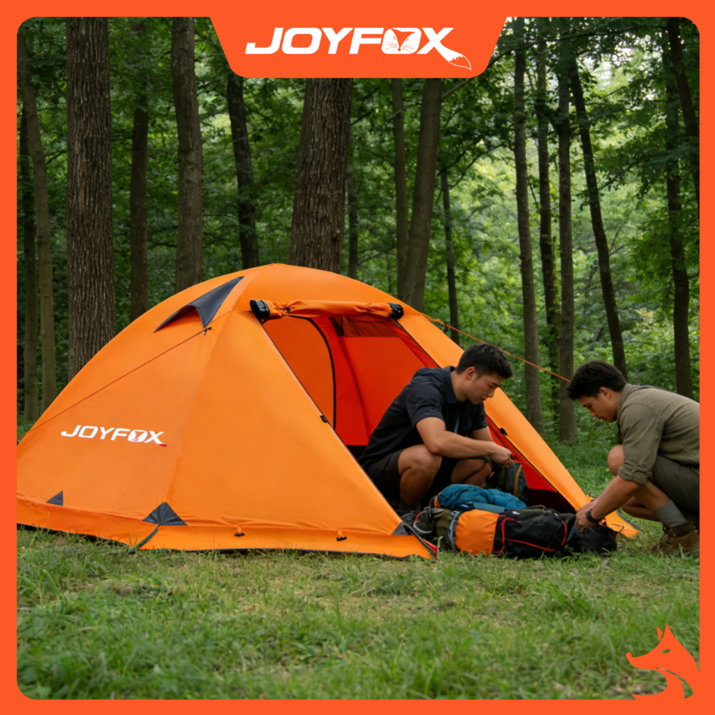 Barraca Camping 3/4 P Joyfox Aluminio Ultralight Upf50 3500mm praia tenda festa menor preço em Oferta na Shopee