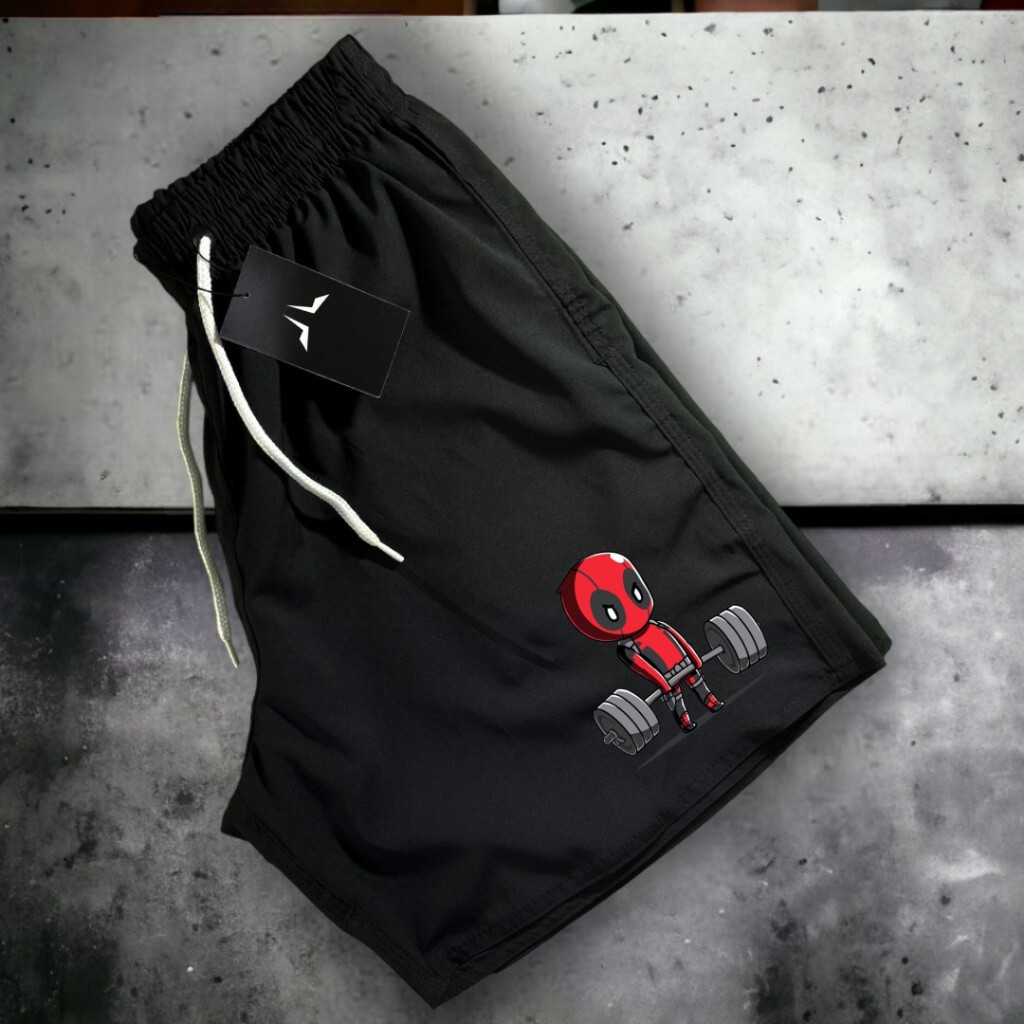 Bermuda Tactel DPOOL 01 Short Praia Mauricinho Esportivo Treino musculação Academia Masculino
