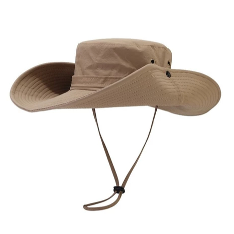 Chapéu de Sol Respirável Malha Protetor Solar Verão Unissex com 8cm/11cm Aba Adequado Para Uso Externo