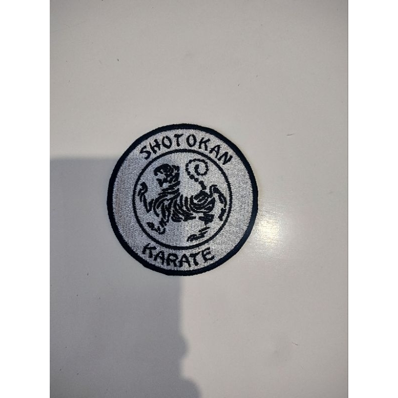 PATCH BORDADO TERMOCOLANTE-LUTA-SHOTOKAN- KARATE