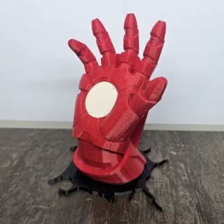 Mão do Homem de Ferro 3D Item de Decoração Geek Vingadores Marvel em Oferta na Shopee