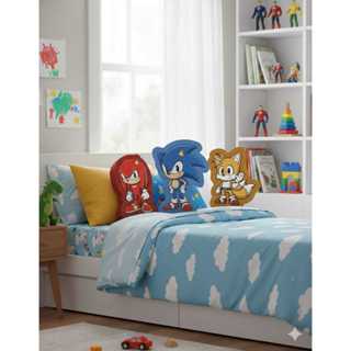Almofadas Irregulares Infantis Sonic e Amigos em Oferta na Shopee
