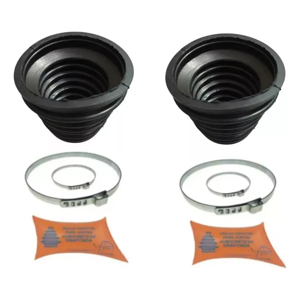 Kit Par Coifa Homocinética Roda Renault Clio (2002/2015)