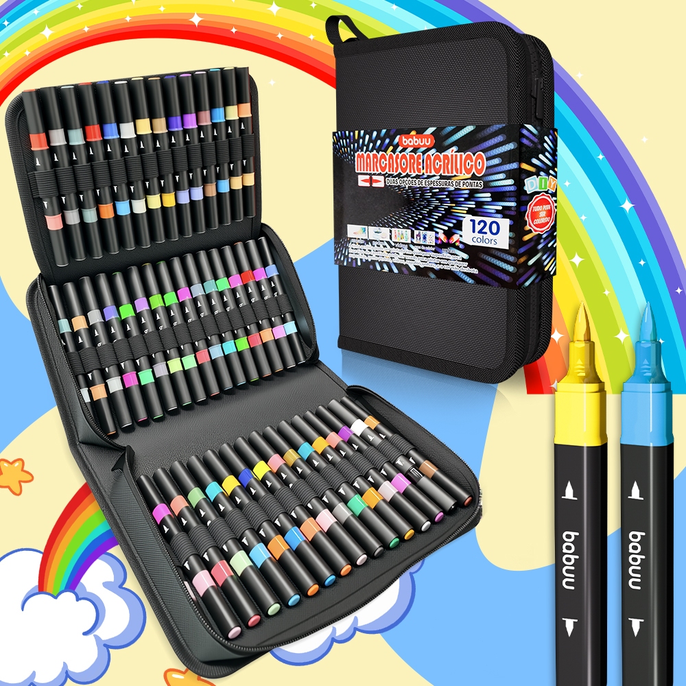 Canetinha Ponta Fina Colorida: Onde Comprar | BuscaProdutos