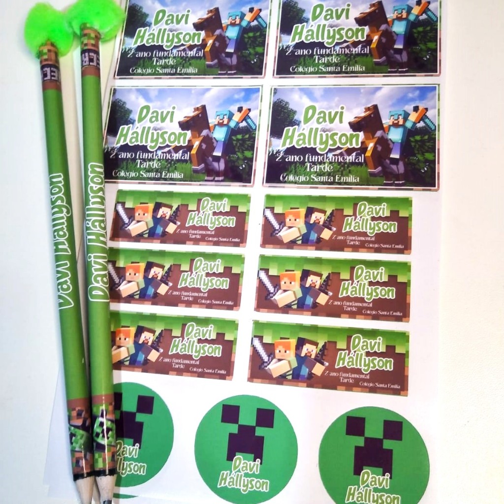 Adesivos Minecraft: Onde Comprar | BuscaProdutos