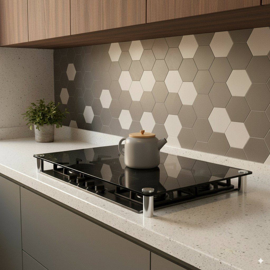 Tampa para Cooktop Electrolux Experience 5 Bocas KE5GC – Vidro Temperado Cooktampa®