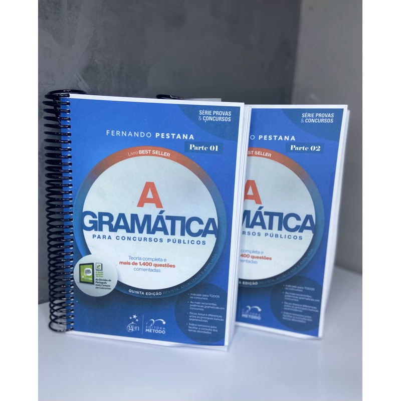A Gramática para Concursos Públicos (Impressão Preto e Branco)