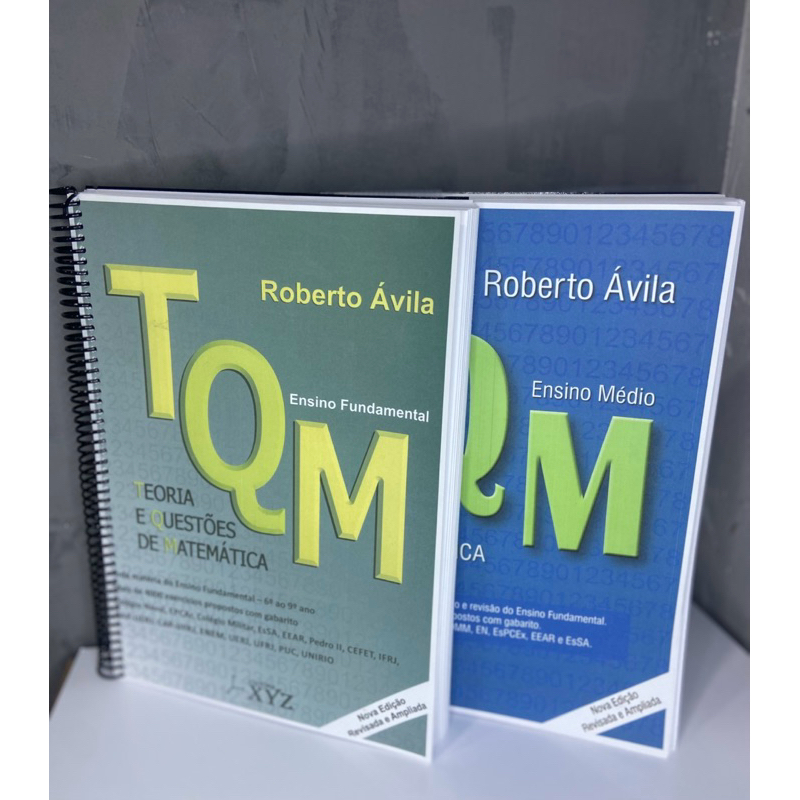 TQM - Teoria e Questões de Matemática (Impressão preto e branco)