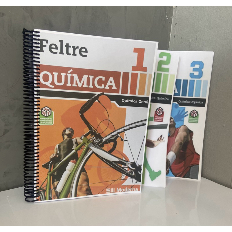 Coleção Completa Química Feltre + resolução passo a passo (drive)