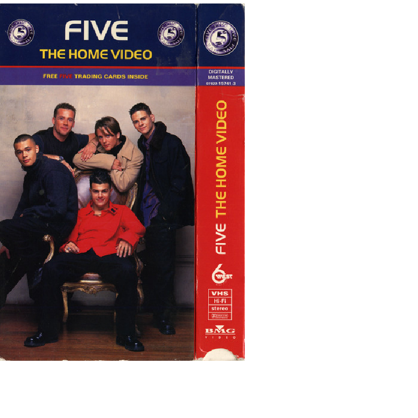 vhs Five – The Home Video import lacrado