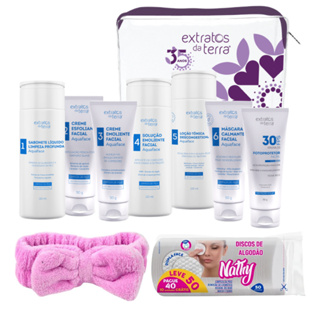 Kit Limpeza De Pele Estudante Completo Extratos Da Terra em Oferta na Shopee