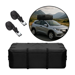 Bolsa Maleiro Teto Dobrável + Cintas De Fixação Universal 360L em Oferta na Shopee