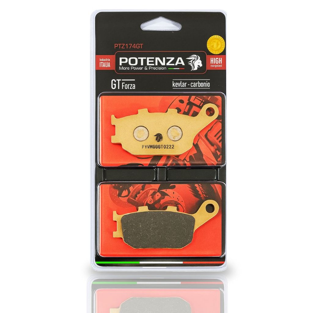 Pastilha de Freio Traseira Fz6 600 / Mt 07 / Mt 09 / Xj6 / Yzf R1 / Z750 / Z1000 Potenza em Oferta na Shopee