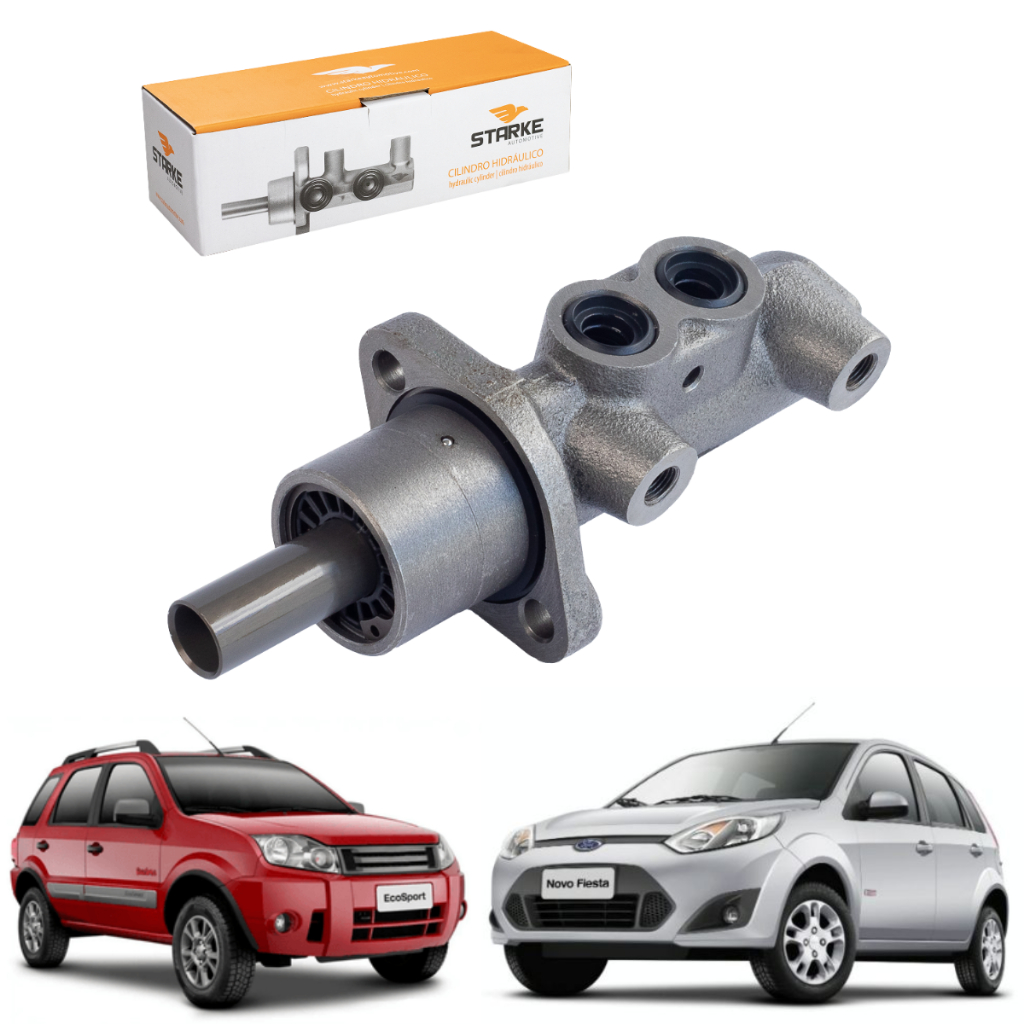 Cilindro Mestre Freio Sem ABS Ecosport 2003 A 2012 Fiesta 2003 Em Diante