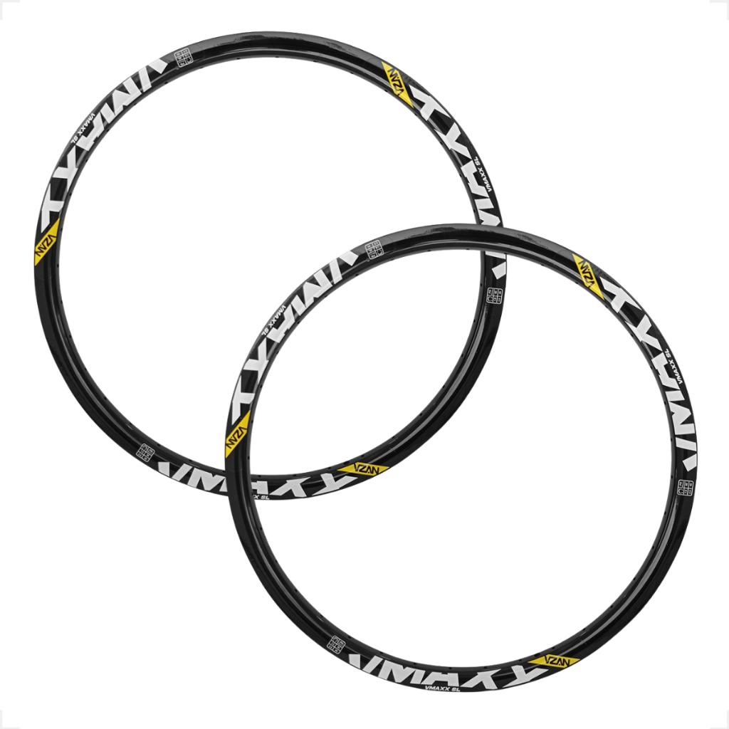 Par Aro 26 SL 36 Furos Freio Disco bicicleta bike Downhill DH Freeride  manobra Vmaxx Vzan Preto