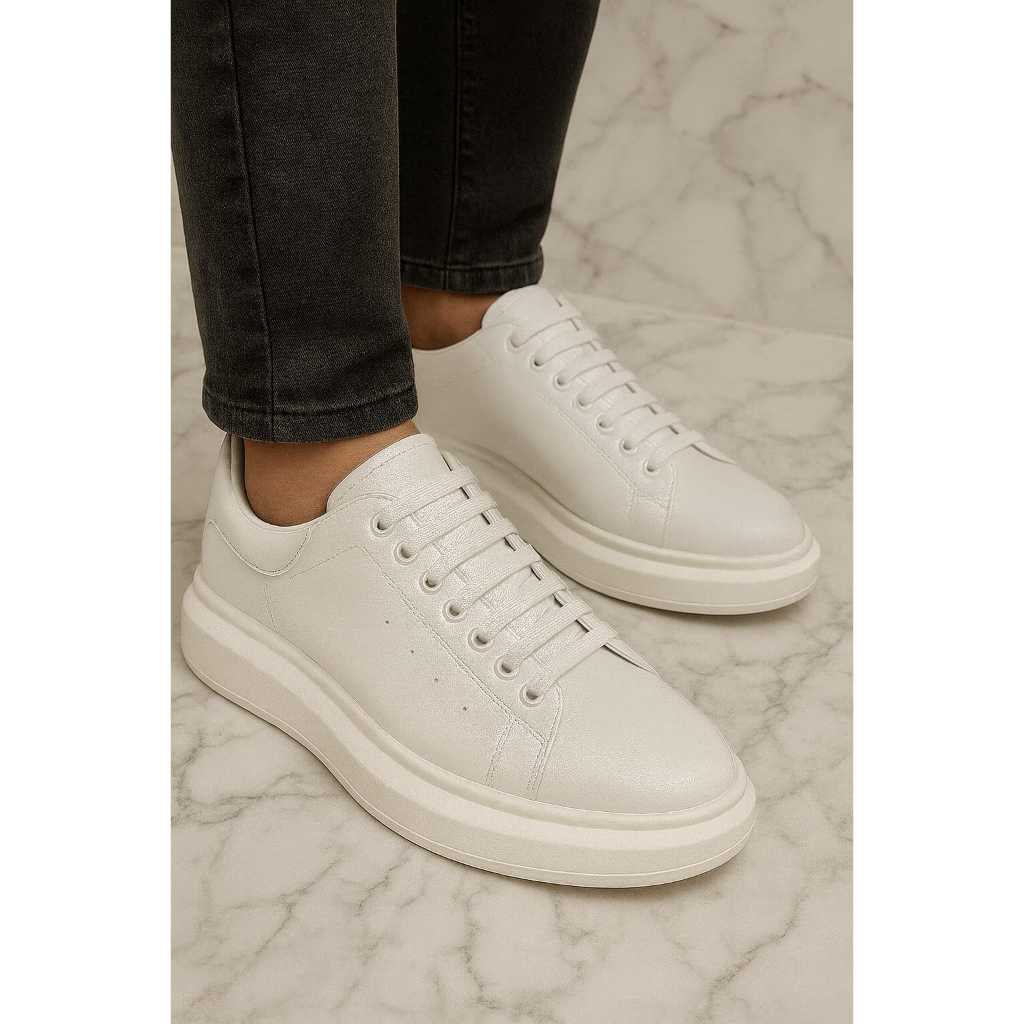 Tênis Masculino Flat Sola Alta Casual e Fashion 2024 Urbano Moderno Leve Fashion Sapatenis Masculino