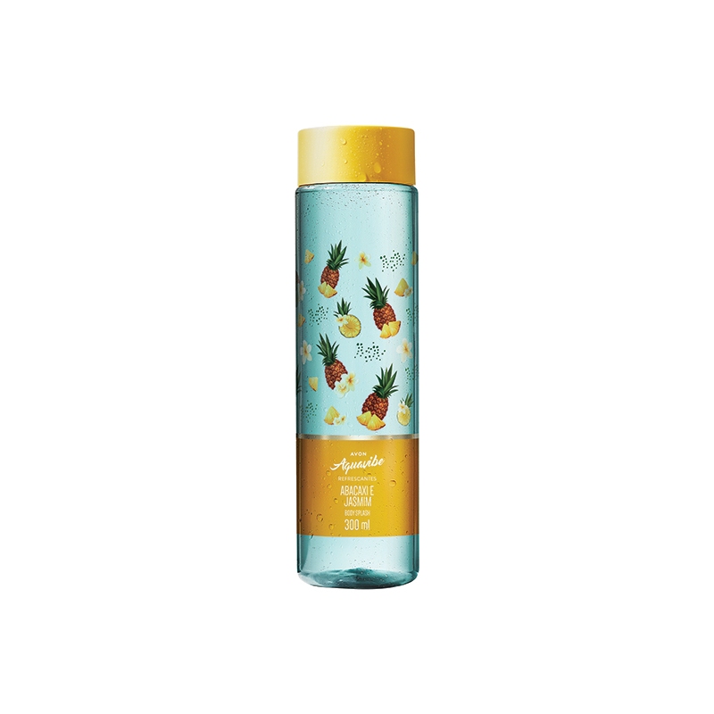Body Splash Aquavibe Abacaxi E Jasmin, 300ml, marca Avon
