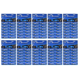 Adesivo Cola Instantânea 2g DOUTBOND - 4001 - Kit com 10 Cartelas com 120 Unids. em Oferta na Shopee