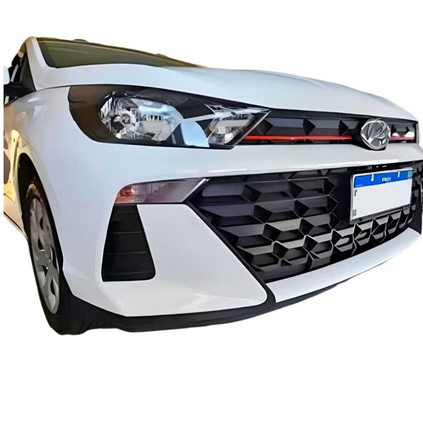 FRISO GRADE APLIQUE VERMELHO SPORT HYUNDAI HB20 2023+ em Oferta na Shopee
