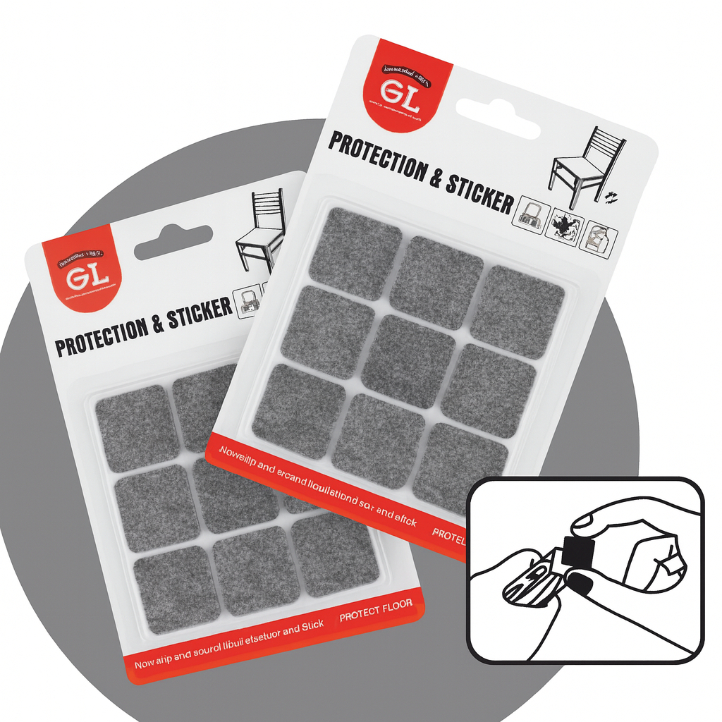 Feltro Adesivo Protetor para Móveis 36 uni 20mm em Oferta na Shopee