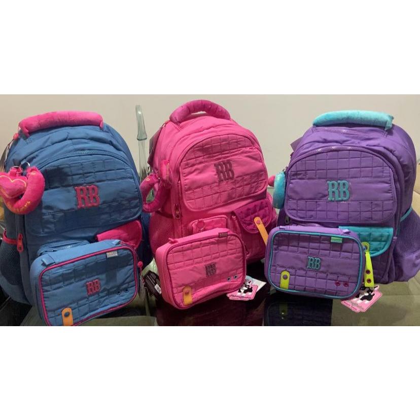 Kit Mochila Rebecca Bonbon Original + Estojo | Lançamento 2025 | Feminina Escolar Premium,Soberano Stores