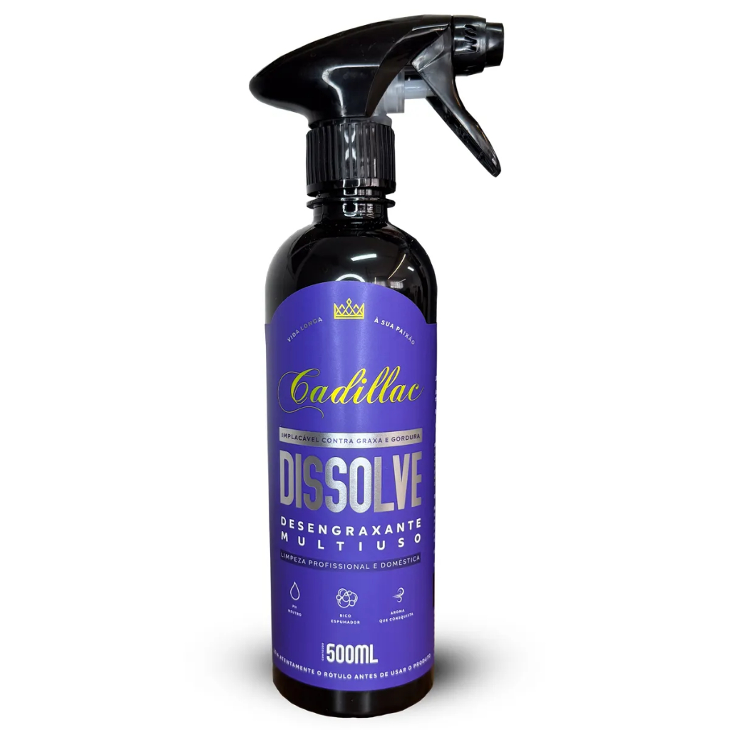 Desengraxante Dissolve Limpeza Pesada 500ml Cadillac
