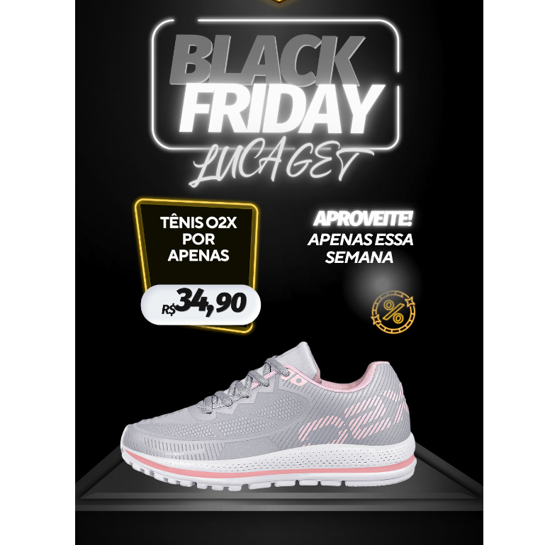 TÊNIS FEMININO E MASCULINO O2X IMPACT QUEIMA DE ESTOQUE em Oferta na Shopee