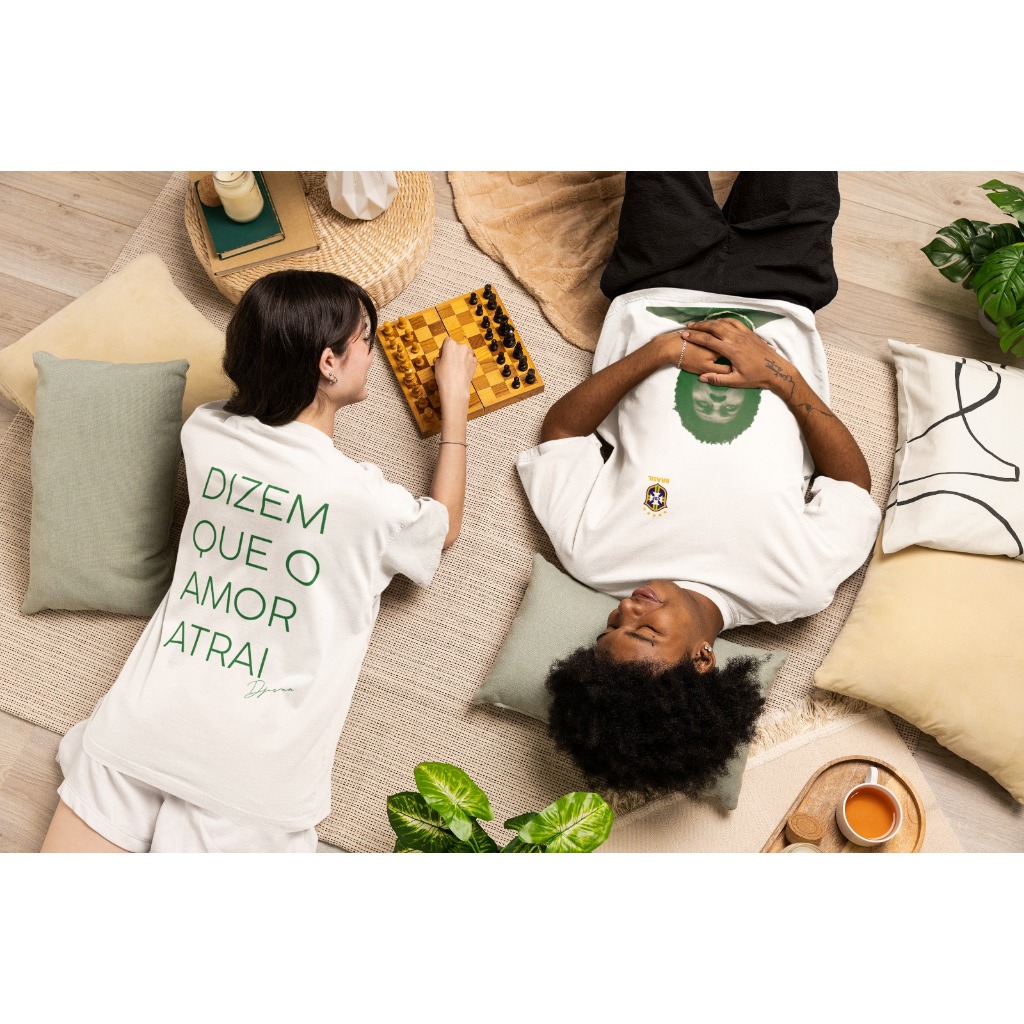 CAMISA DJAVAN - SELEÇÃO BRASILEIRA