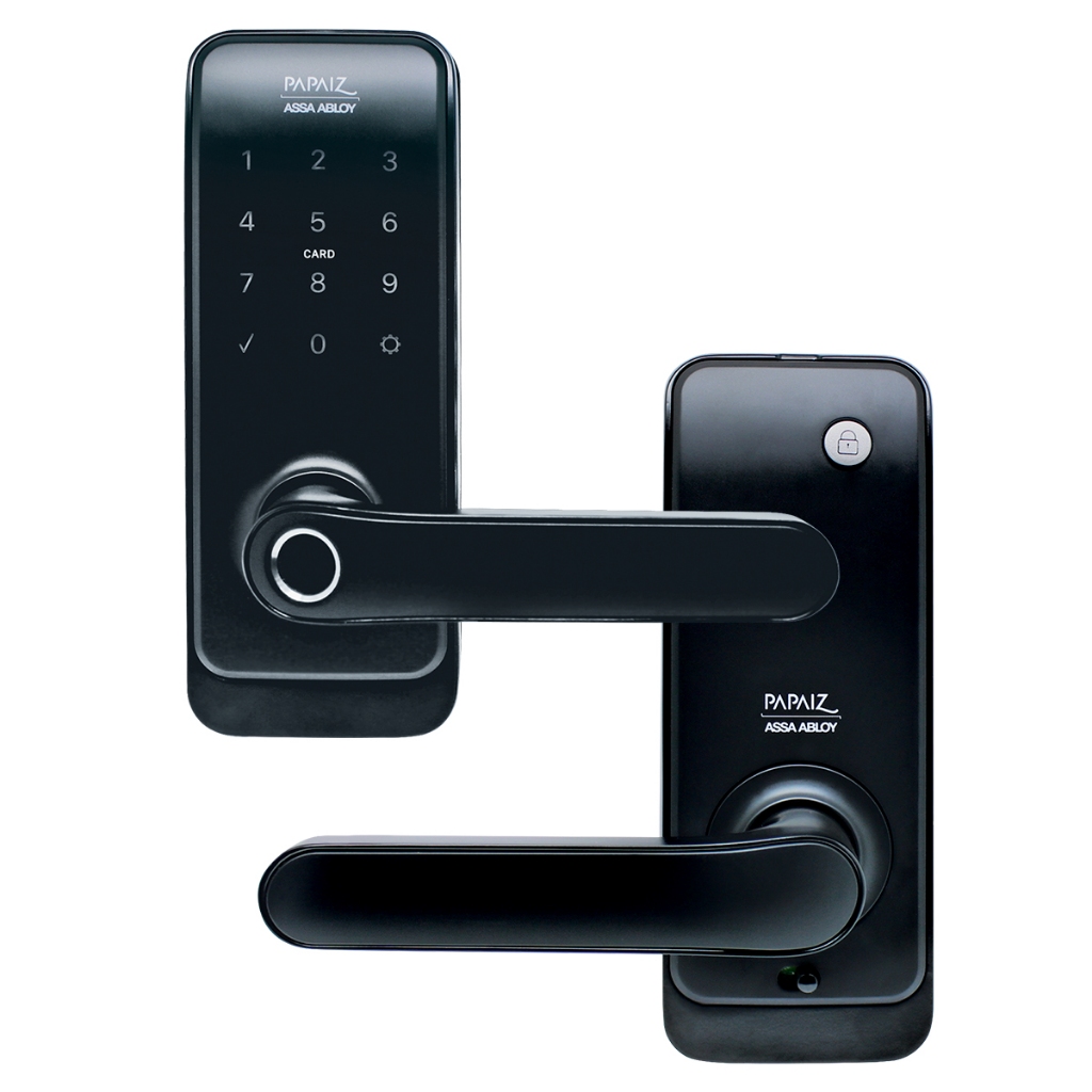 Fechadura Eletrônica Digital Smart Lock Com Biometria, Senha, Cartão E Chave SL205 - Papaiz em Oferta na Shopee