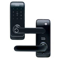 Fechadura Eletrônica Digital Smart Lock Com Biometria, Senha, Cartão E Chave SL205 - Papaiz