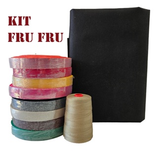 KIT COMPLETO PARA TAPETE FRU FRU – TNT+ LINHA 80 + 2KG DE HELANCA ✂️🎨 em Oferta na Shopee