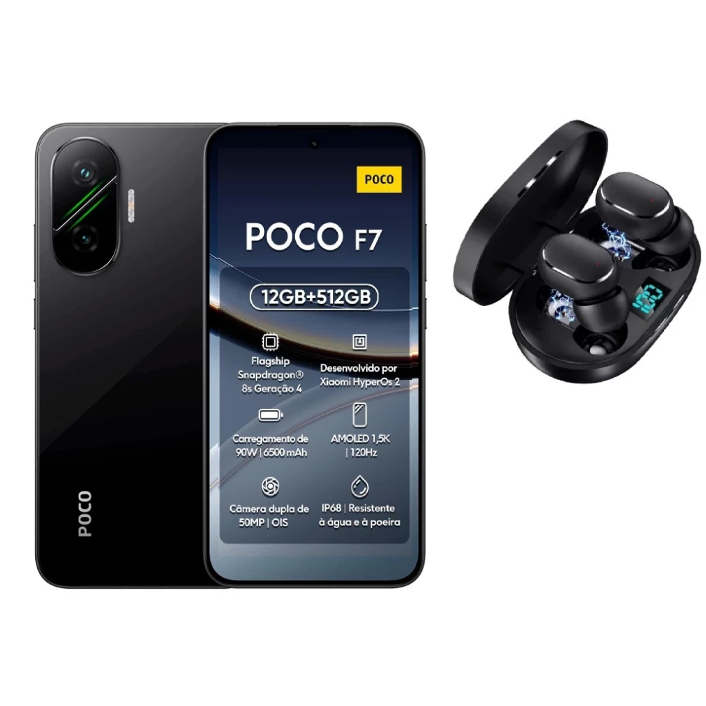 xiaomi poco f7 versão global 512 gb 12 ram NFC