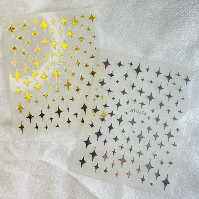 Cartela Adesiva para Unha Ponto de Luz - Nail Stickers em Oferta na Shopee