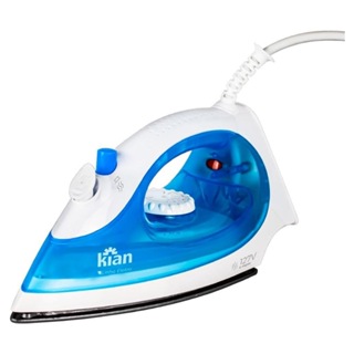 Ferro de passar roupas A Vapor 1300w Azul Kian em Oferta na Shopee
