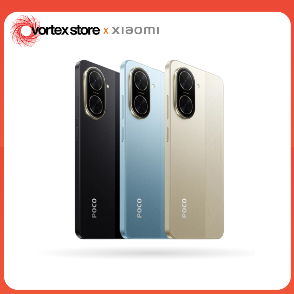 Xiaomi Poco C71 4G, Processador UNISOC T7250, Câmera 32 MP, Bateria 5200mAh,, Versão Global, 64GB+3GB RAM, 128GB+4GB RAM em Oferta na Shopee