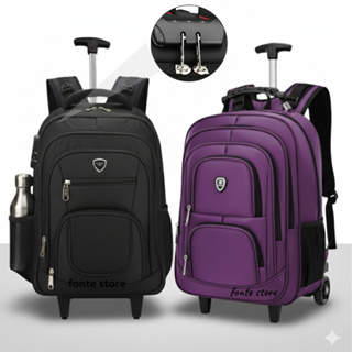 mochila rodinha executiva imoermeavel noteebok reforçada trabalho em Oferta na Shopee