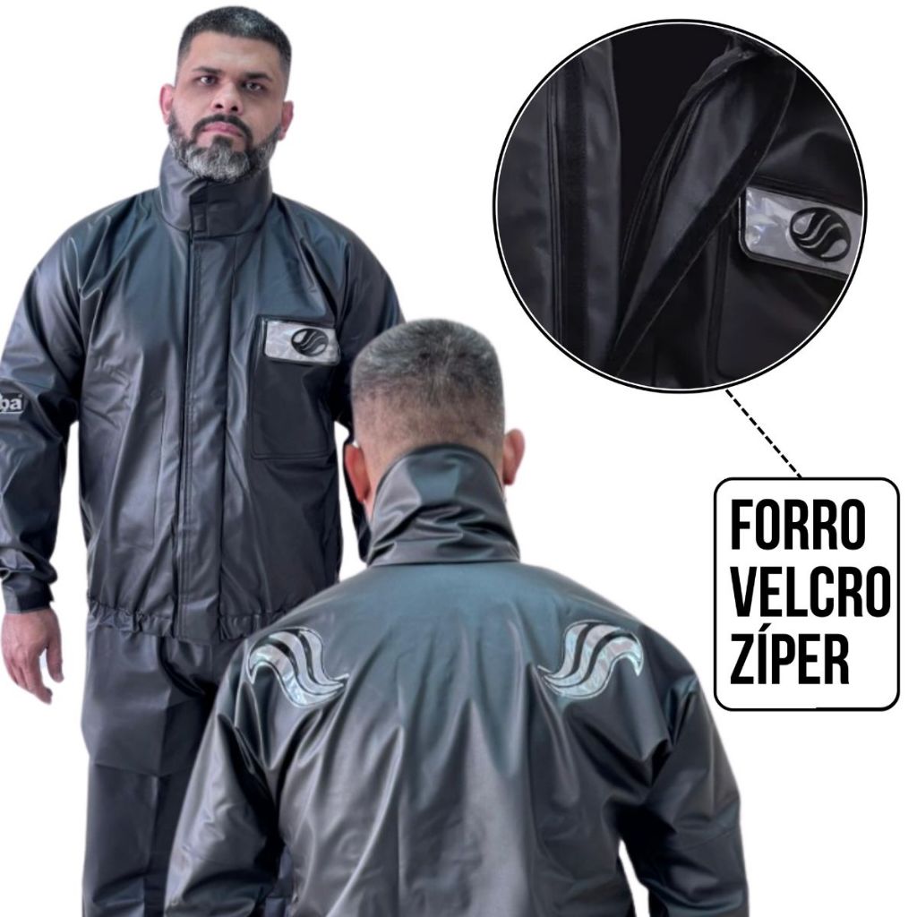 Capa Conjunto De Chuva Motoqueiro Alba Europa Original