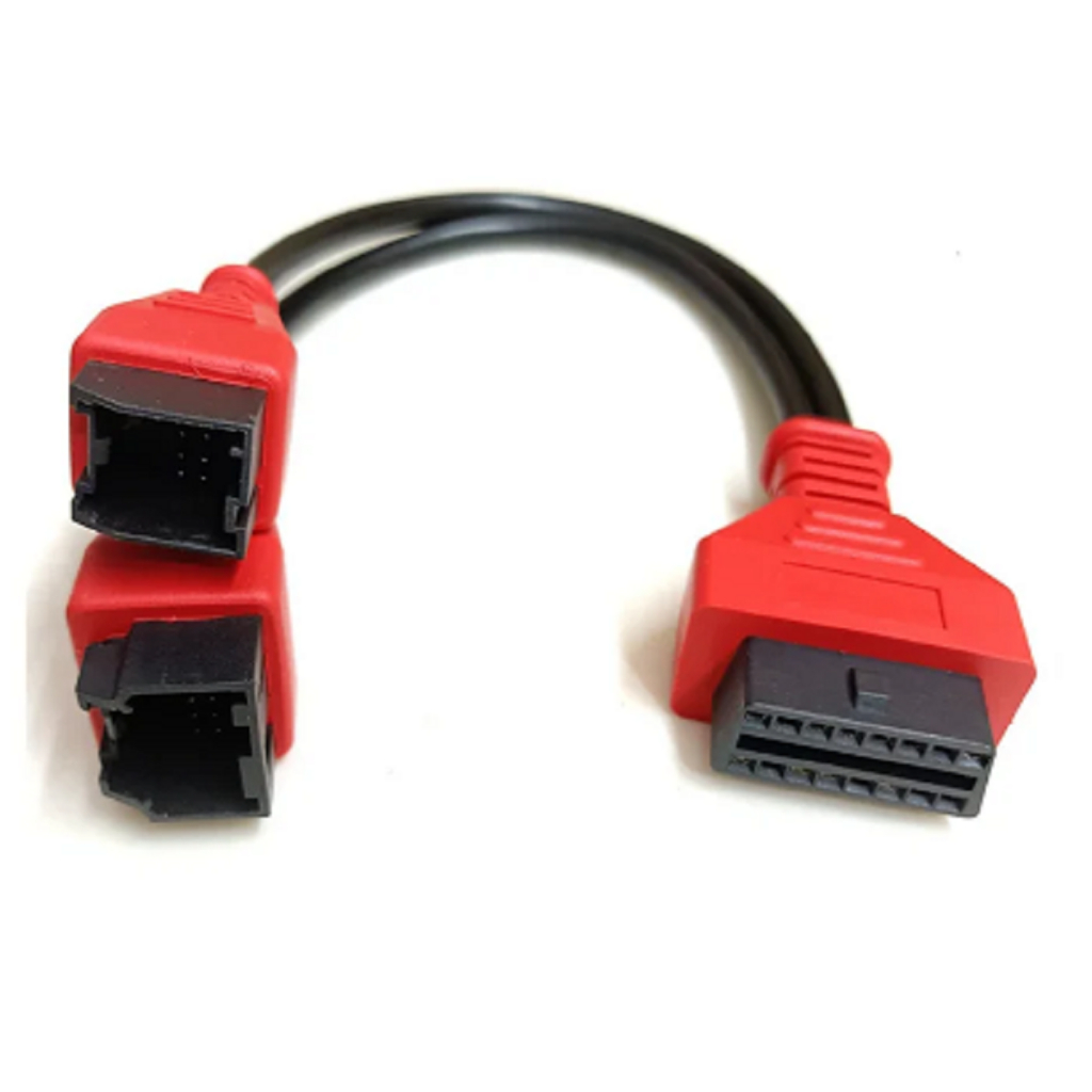 Cabo Adaptador Obd2 Fca 12+8 Para Xpad Autel X300 Jeep Fiat
