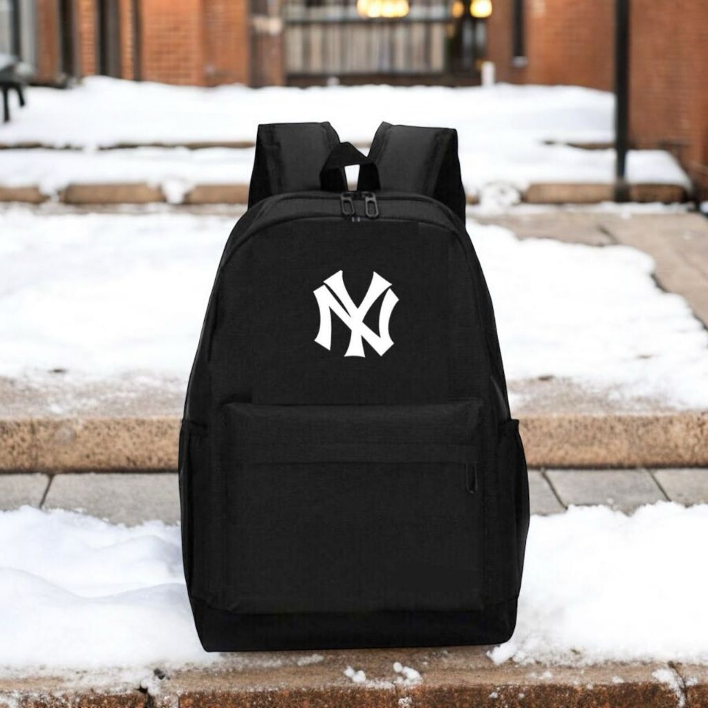 Mochila Unissex Espaçosa com Bolso Lateral Grande Reforçada em Oferta na Shopee